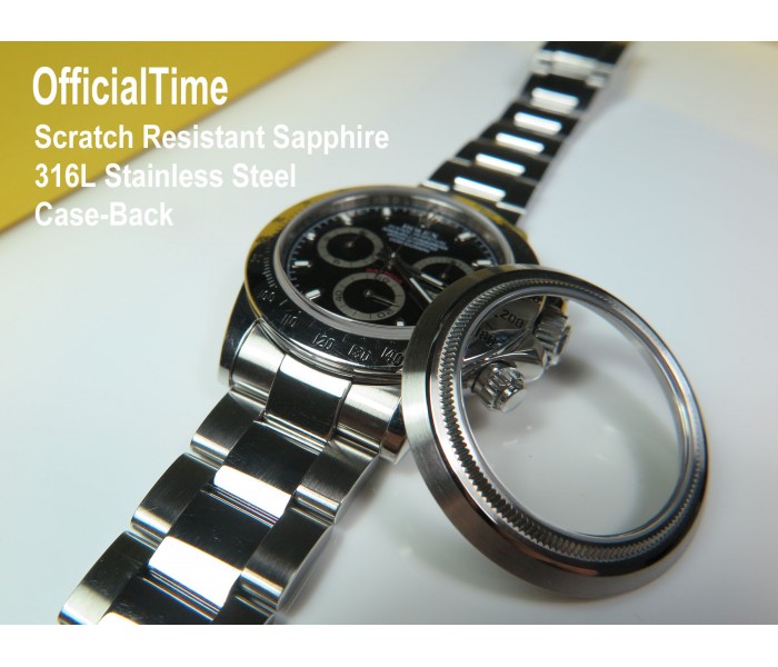 sapphire case back